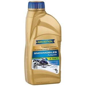 Синтетическое моторное масло RAVENOL Snowmobiles 4-Takt Fullsynth, 1 л