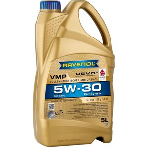 Синтетическое моторное масло RAVENOL VMP SAE 5W-30, 5 л, 1 шт.