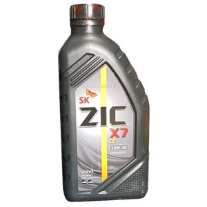 Синтетическое моторное масло ZIC X7 LS 10W-30, 1 л, 1 шт.