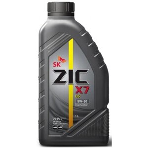 Синтетическое моторное масло ZIC X7 LS 5W-30, 1 л, 1 шт.