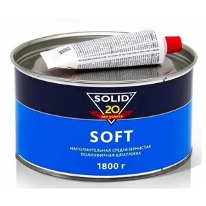 SOLID 312.1800 Шпатлевка полиэфирная универсальная SOFT1,8кг