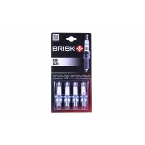Свеча BRISK classic N19-J (аналог а 11: газ, уаз, зил) блистер 4 шт (чехия)