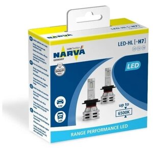 Светодиодная лампа H7 NARVA Range Performance LED 6500K