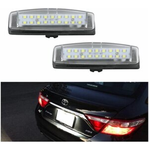 Светодиодная LED подсветка номера Toyota Camry - Lexus IS300, GS300 2шт OEM 81271-30290