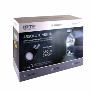 Светодиодные ПТФ линзы MTF Light ABSOLUTE VISION для INFINITI (select models) 12V, 5500K противотуманный/дальний свет