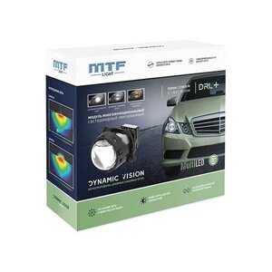 Светодиодный модуль дальнего/ближнего света MTF light BI LED Dynamic Vision Multi LED 3.0" 5000K 12V (2 шт.)