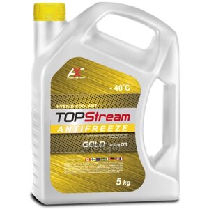 Topstream ATSG00005 topstream GOLD premium антифриз (жёлтый) 5L