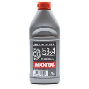 Тормозная жидкость Motul DOT 3&4, 1, 1140