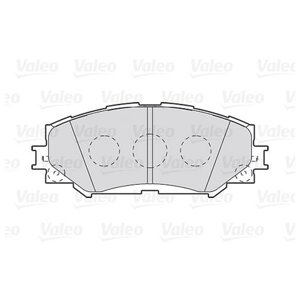 VALEO 301943 (0446502170 / 0446502220 / 0446512610) комплект тормозных колодок, дисковый тормоз