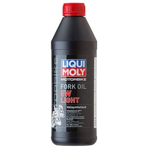 Вилочное масло LIQUI MOLY Motorbike Fork Oil Light 5W 1 л
