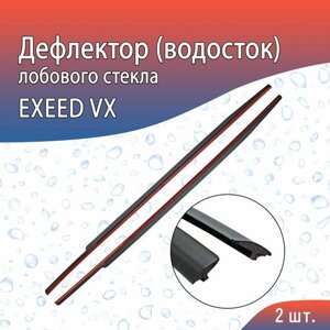 Водосток (дефлектор) лобового стекла EXEED VX (2021-н. в) / Эксид ВХ