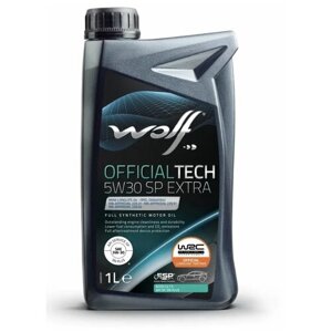 WOLF officialtech 5W-30 SP EXTRA масло моторное (1л) 1049358