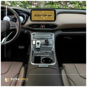 Защитная статическая пленка для экрана мультимедийной системы 10,25' для Hyundai Santa Fe (матовая)