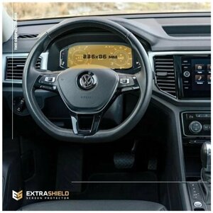 Защитная статическая пленка для экрана приборной панели 10' на Volkswagen Teramont (матовая)