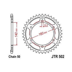 Звезда ведомая JTR502 48