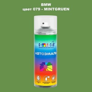 Аэрозольная краска COLOR1 для BMW, цвет 079 - mintgruen