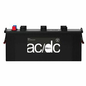 Аккумулятор автомобильный AC/DC D5 190Ah 1250A ОП (513x223x223) D5 513x223x223