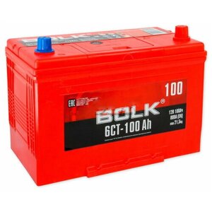 Аккумулятор автомобильный BOLK ASIA ABJ 1000 6СТ-100 обр. 306x173x225