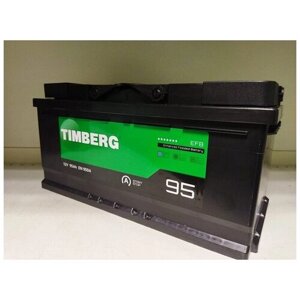 Аккумулятор автомобильный Timberg PREMIUM EFB EFB950 6СТ-95VL обр. 353x175x175