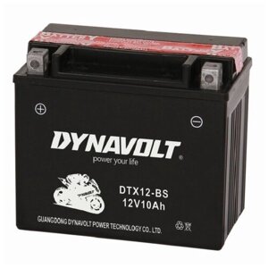 Аккумулятор Dynavolt DTX12-BS, 12V, AGM