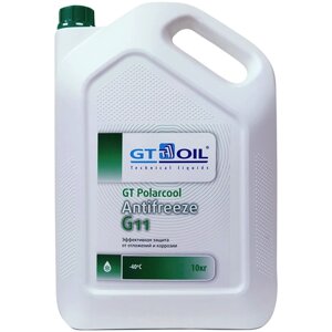 Антифриз GT OIL GT Polarcool Antifreeze G11 10 л