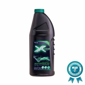 Антифриз X-freeze GREEN, зеленый,40с, 1 кг