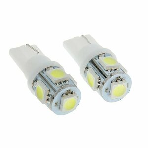 Автолампы Cartage Светодиодные, T10 W5W, 12 В, 5 SMD-5050, 2 шт