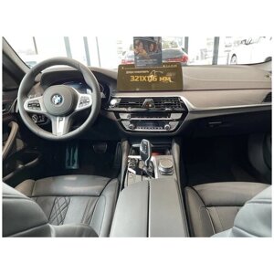 Автомобильная статическая пленка для экрана мультимедиа 10.3' на BMW 6-series (матовая)