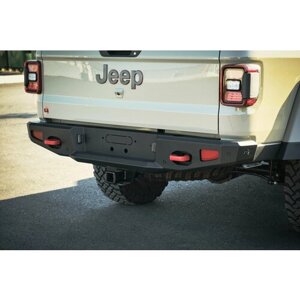 Бампер силовой задний BMS PRO-Line для Jeep Gladiator JT 2019-2023