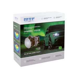 Би-линзы светодиодные MTF light dynamic vision expert 3,0 дюйма 5000к