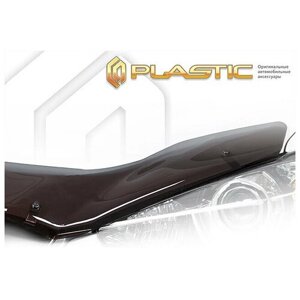 Дефлектор капота для Kia Picanto 2007 Classic полупрозрачный