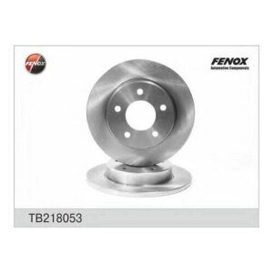 Диск тормозной задний (упаковка 2 шт. FENOX TB218053