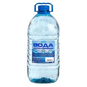 Дистиллированная вода Glanz GL 5 л пластиковая бутылка 1