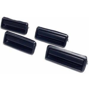 Дверные ручки ВАЗ 2105, 2107, стандарт, черные, комплект