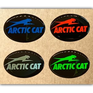 Эмблема Arctic Cat красная