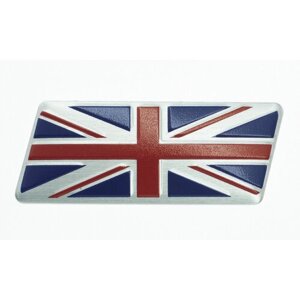Эмблема универсальная флаг Великобритании маленькая 40x15 мм 1 шт.