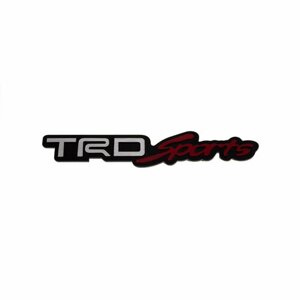 Эмблема универсальная TRD Sports 3D