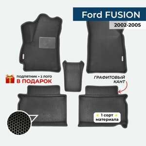 EVA ЕВА коврики с бортами для Ford Fusion 2002-2005