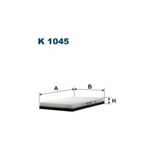 Фильтр салона VAG passat -97, K1045 filtron K 1045