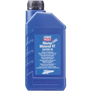 HC-синтетическое моторное масло LIQUI MOLY Marine Motoroil 4T 10W-40, 1 л