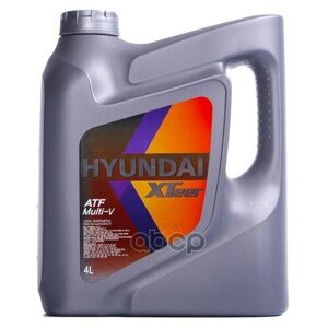 Hyundai-KIA 1041411 жидкость для акп hyundai xteer ATF multi V - 4 литра (dextron III, dextron VI, mercon, SP-III, SP-IV, T-IV, toyota WS, honda Z-1 и т. д.) (1041411)