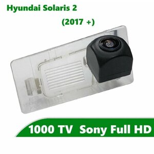 Камера заднего вида Full HD CCD для Хендай Солярис 2 (2017 +