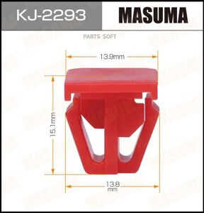 Клипса masuma KJ-2293 | цена за 1 шт