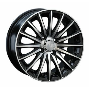 Колесный диск LS LS804 17x7.5" PCD5x114,3 ET35 D73,1 черный глянцевый с полированными лучами