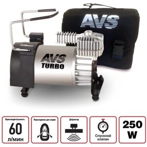 Компрессор AVS Turbo KS600 60 л/мин до 10 атм металлический Ст. AVS 80503 | цена за 1 шт