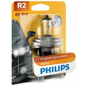 Лампа автомобильная галогенная Philips Vision 12475B1 R2 45/40W P45t 1 шт.