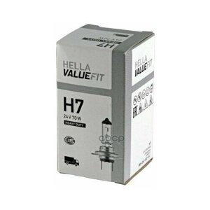 Лампа Автомобильная H7 24V- 70W (Px26d) Valuefit (Hella) Hella 8Gh242632141 HELLA арт. 8GH242632141