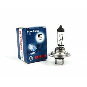 Лампа фарная 55W 12V H7 Pure Light "BOSCH"