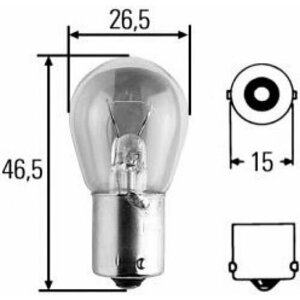 Лампа накаливания фонарь указателя поворота лампа Hella 8GA002072-241 R