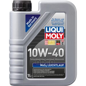 Liqui moly Lm Mos2 Leichtlauf 10w-40 Sl/Cf, A3/B4 Масло Моторное Полусинт. 1л_pl